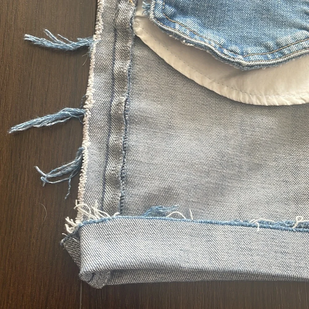 Unique! Topman distressed shorts size 30